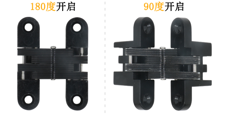 神岡五金生產(chǎn)廠家定做汽車房車皮卡隱形合頁鉸鏈開啟角度.jpg